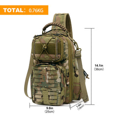 Oxford Fabric Sling Backpack - Detail