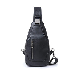 Sling Bag Black for Men 