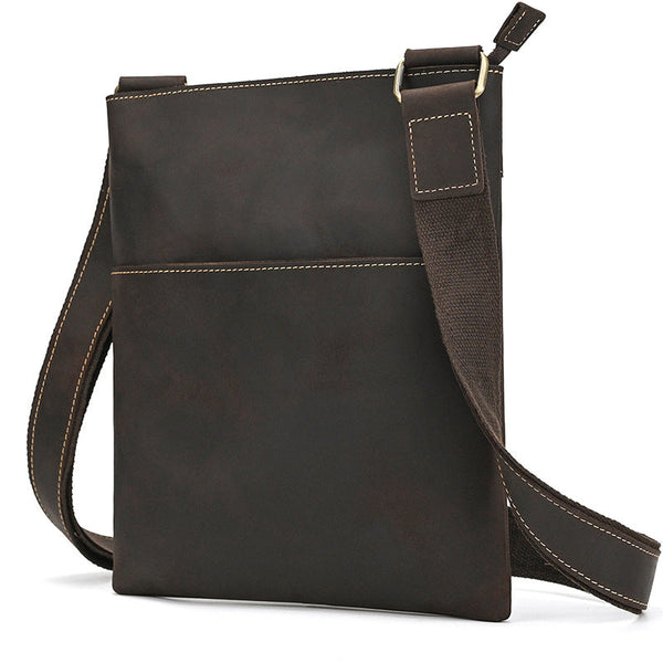 Leather Cross body Bags for Men Leather Cross Body Bag - iwalletsmen