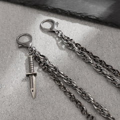  Mens Double Wallet Chain Cool Wallet Chain - iChainWallets