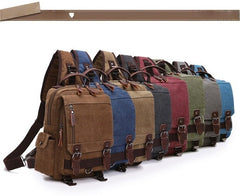 Large Canvas Sling Bag for Big Guys