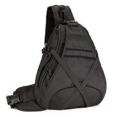 sling tactical bag Black Military Large Sling Bag For Big Men