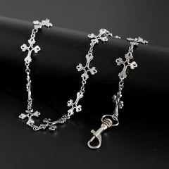 Mens Cross Biker Wallet Chain - iChainWallets
