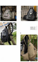 big sling bag for men front pocket
