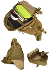 military tactical backpack Military Large Sling Bag For Big Men