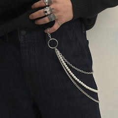 Womens Pants Chain Triple Wallet Chain  - iChainWallets