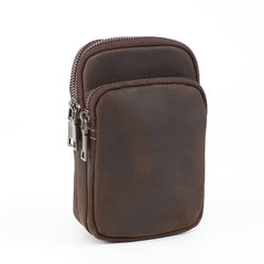 Leather Pouch Bag for Mens Small Pouch Bag for Men Belt Pouch for Men - iwalletsmen