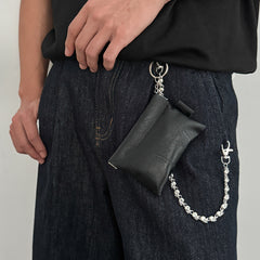 Skull Wallet Chain Cool Biker Wallet Chain with Coin Wallet - iChainWallets