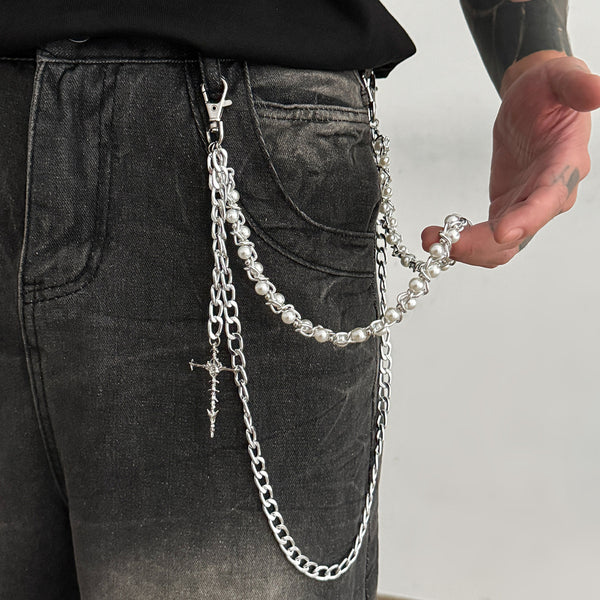 Pearl Wallet Chain 
