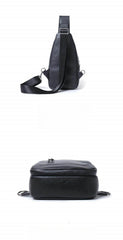 Sling Bag Black for Men 