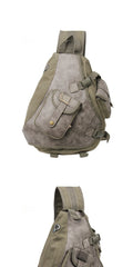 sling bag for big man side pocket