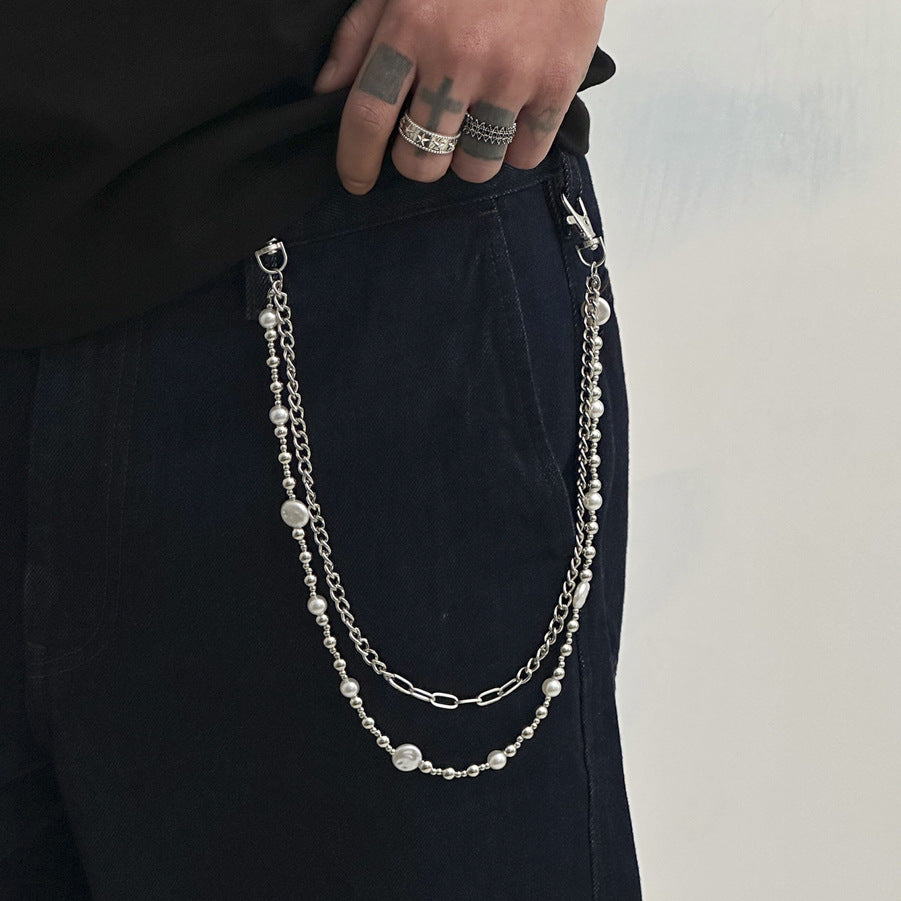 Pearl Wallet Chain 