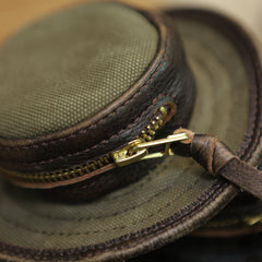 Denim Cowboy Hat Belt Pouch Denim Waist Bag for Men Jean Belt Pouch - Feltify