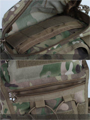 Nylon Large Sling Backpack - Full View