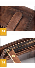Leather Wallet with Buckle for Men - iwalletsmen