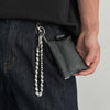 Skull Wallet Chain with Coin Wallet - iChainWallets