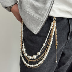 Beaded Wallet Chain 