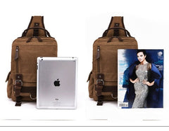 Large Canvas Sling Bag for Big Guys - 详情-08