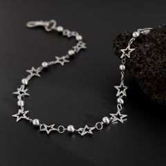 Stars Biker Wallet Chain Beaded Wallet Chain - iChainWallets