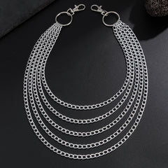 Quintuple Layered Pants Chain - iChainWallets