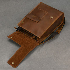 Crazy Horse Leather Backpack 