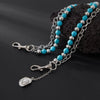 Beaded Wallet Chain 