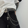 Double Wallet Chain With Cross 