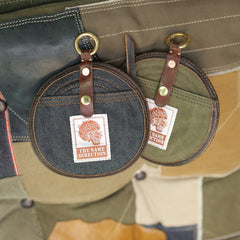 Denim Cowboy Hat Belt Pouch Denim Waist Bag for Men Jean Belt Pouch - Feltify