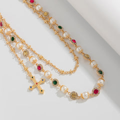 Pearl Wallet Chain for Women Gold Wallet Chain Womens Wallet Chain - iChainWallets