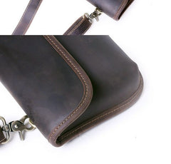 Small Shoulder Clutch Bag Crossbody Clutch Bag Mens Leather Crossbody Bag Clutch - iwalletsmen