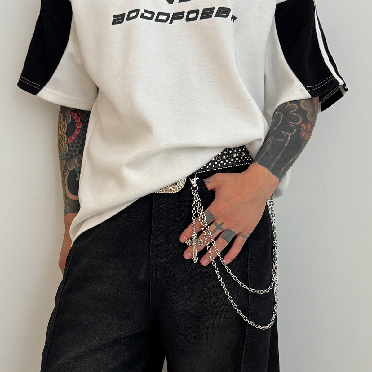  Cool Wallet Chain With Cross - iChainWallets