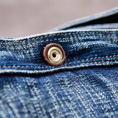 Blue Denim Messnger Bag Washed Distressed Womens Large Jeans Shoulder Bag Large Denim Crossbody Bag for Men - Feltify