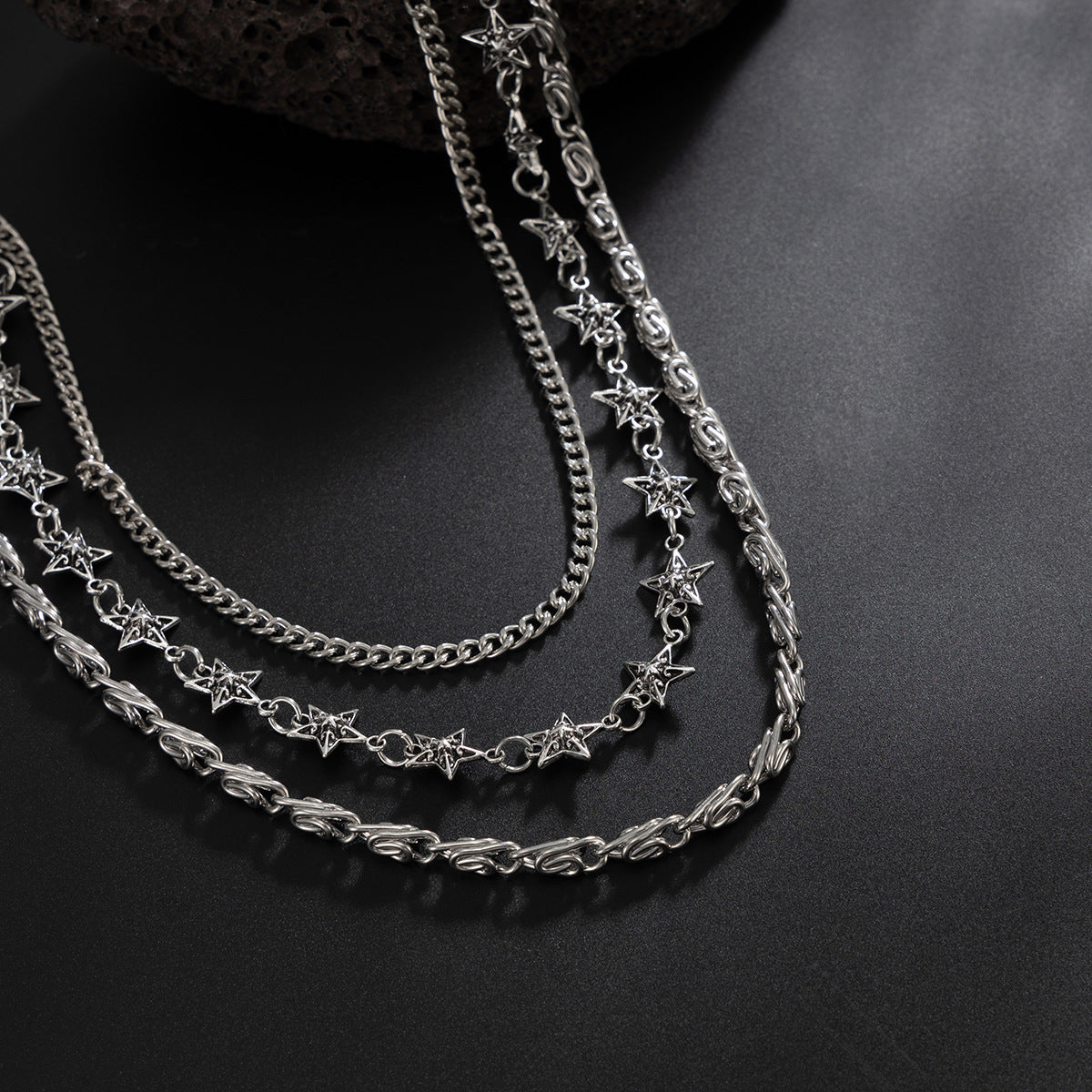 3 Layers Biker Wallet Chain - iChainWallets