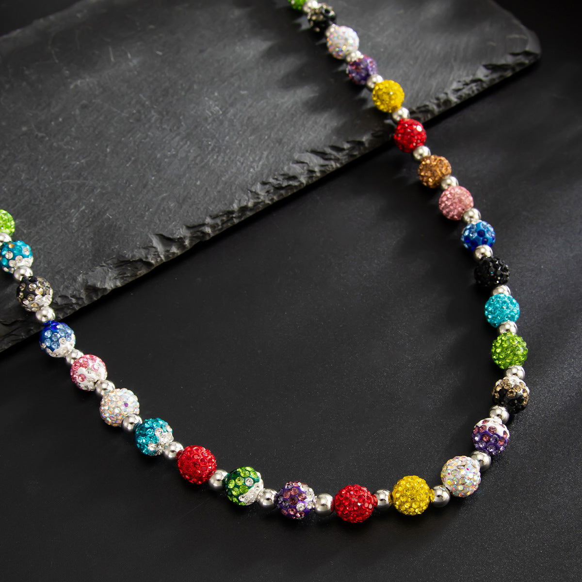 Colorful Ball Pants Chain Diamond Pants Chain for Women - iChainWallets