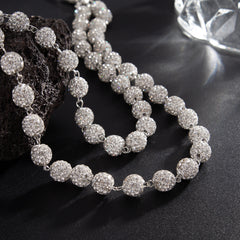 Womens Double Wallet Chain Ball Wallet Chain - iChainWallets