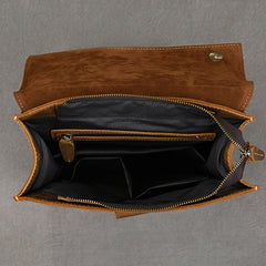 Crazy Horse Leather Backpack 