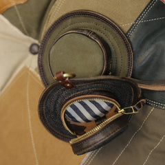 Denim Cowboy Hat Belt Pouch Denim Waist Bag for Men Jean Belt Pouch - Feltify