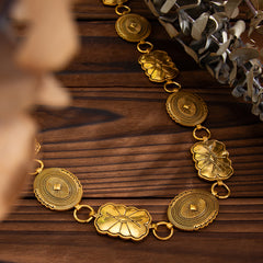 Floral Belt Chain Men's 