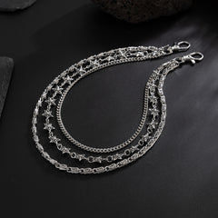 3 Layers Biker Wallet Chain - iChainWallets
