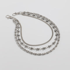 3 Layers Biker Wallet Chain - iChainWallets