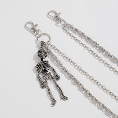 Skull Wallet Chain Double Wallet Chain - iChainWallets