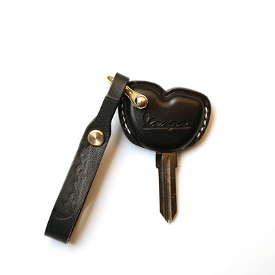 Leather Vespa Motorcycle Key Holder Handmade Leather Vespa Motorcycle Key Cover