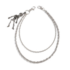Skull Wallet Chain  Double Wallet Chain - iChainWallets
