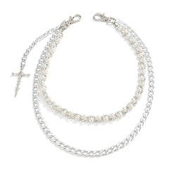 Ball Wallet Chain with Cross - iChainWallets