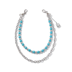 Beaded Wallet Chain Mens Ball Wallet Chain - iChainWallets