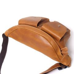 Large Leather Waist Bag 