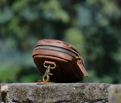 Small Pouch Bag for Men Cell Phone Belt Holster Mens Leather Belt Bag Leather Belt Pouch - iwalletsmen