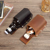 Leather Water Bottle Belt Holder Pouch Leather Drink Bottle Belt Holder Leather Belt Water Bottle Holder - iwalletsmen