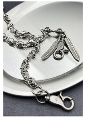 Long Wallet Skull Chain Skull Chain for Wallet - iChainWallets
