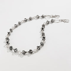 Vajra Wallet Chain Cool Wallet Chain Tibetan Buddhism Biker Wallet Chain - iChainWallets